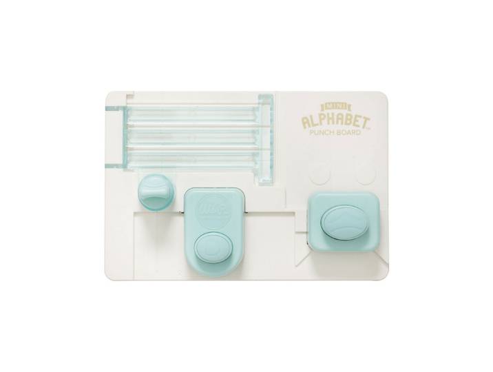 Rayher Mini Alphabet Punch Board SB-Blister