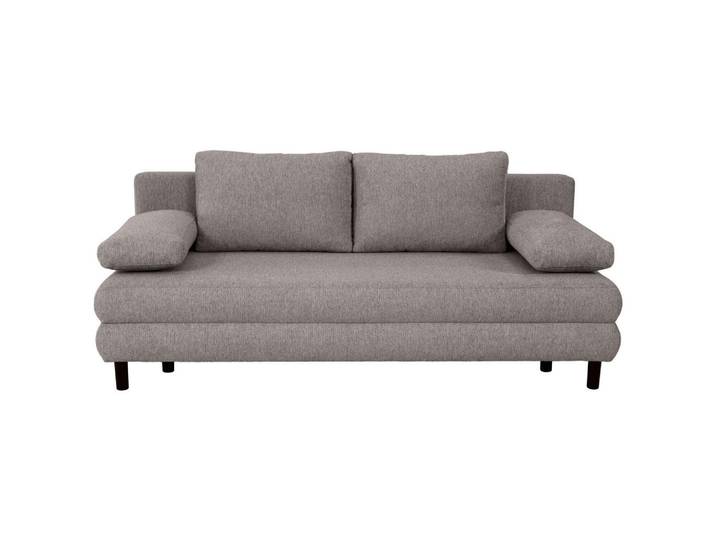 Xora Schlafsofa Lia, Dunkelgrau, Kunststoff, 2-Sitzer, Füllung: Schaumstoffflocken,Schaumstoffflocken, 197x84x92.5 cm, Wohnzimmer, Sofas & Couches, Schlafsofas, Schlafsofas mit Bettkasten