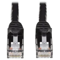Eaton Tripp Lite Series Cat6a 10G Snagless UTP Ethernet Kabel (RJ45 Stecker/Stecker), Schwarz, 25 ft. (7.62 m)