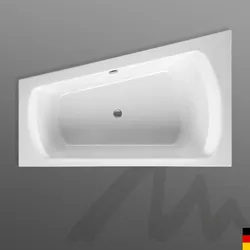 Mauersberger Badewanne „senecio“ 1700 × 1050 mm, rechts in Weiß