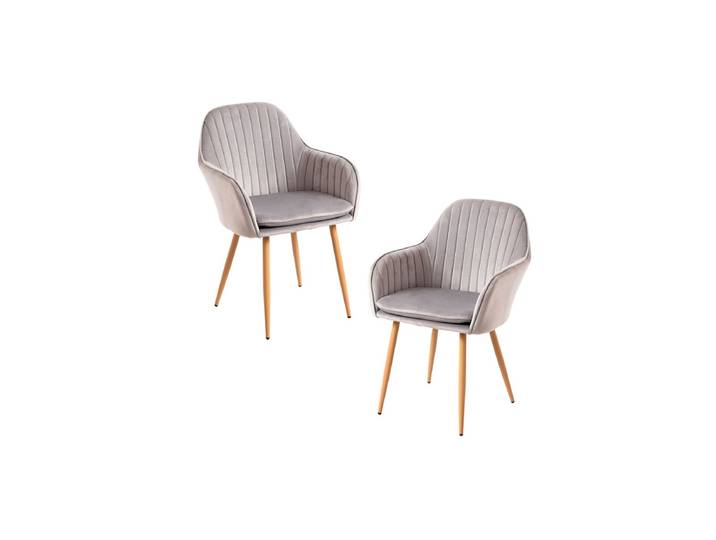 2er Set Stühle Chic - Gris