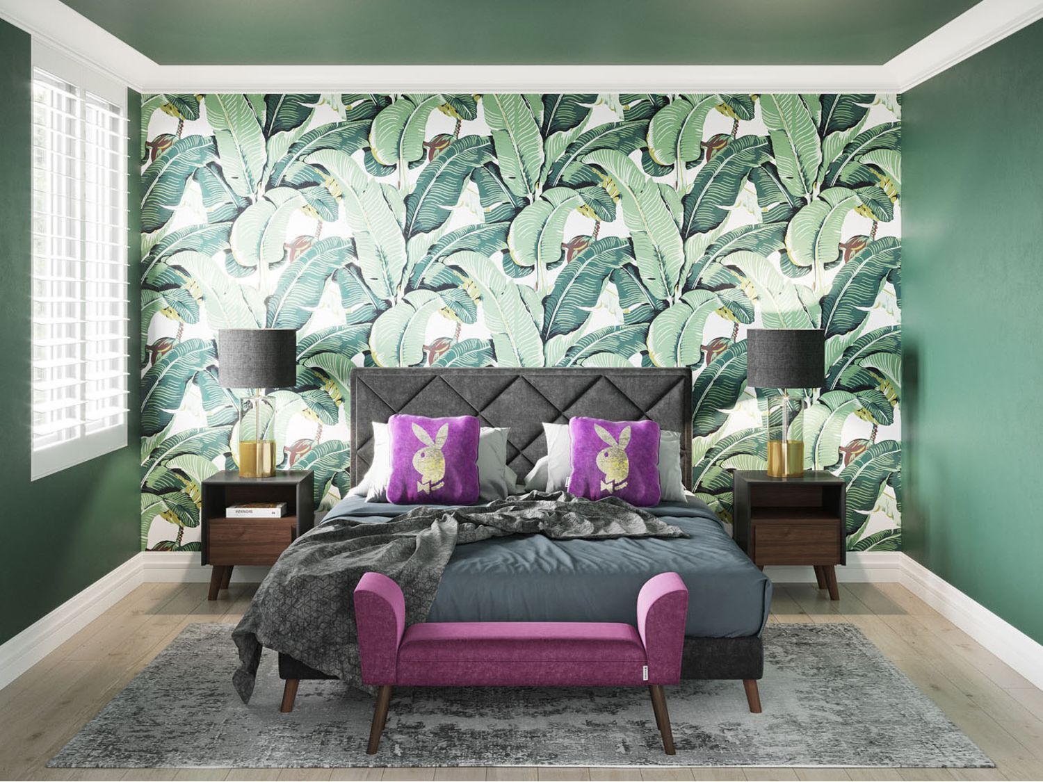 PLAYBOY Boxspringbett »AUDREY«, mit Diamond-Stitching