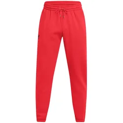 UNDER ARMOUR Essential Fleece Jogginghose Herren 713 - racer red/black S