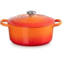 Le Creuset Runder Bräter Signature Ø 22cm - orange