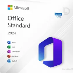 Microsoft Office 2024 Standard | Windows | Dauerlizenz | Office-Lösung für moderne Arbeitsplätze