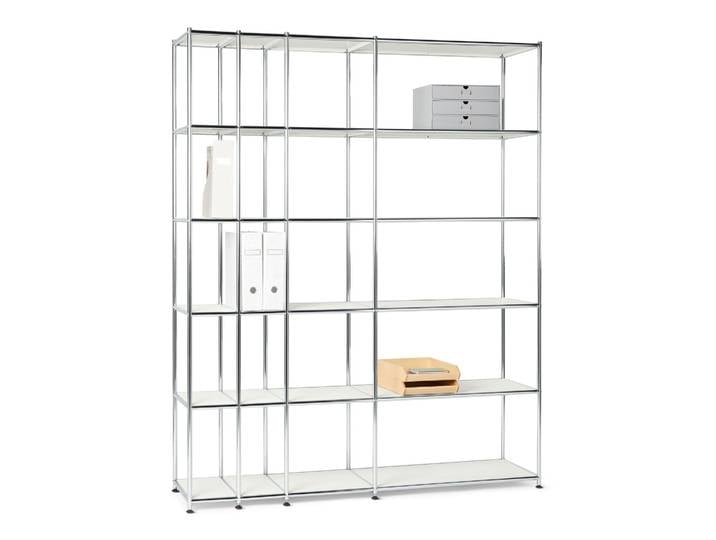 Tchibo - Offenes Regal Metall »Cn3« - 155x40x194,5cm - chrom -