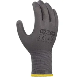 PU-Nylon-Montagehandschuhe "2406" grau - 10 (XL)