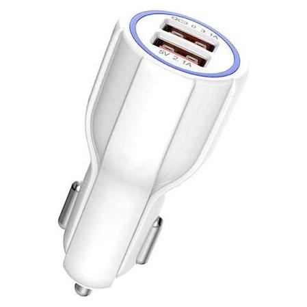 Vega Kleines Autoladegerät 2xusb Weiss 2xusb 20w (48046509)