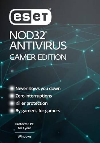 ESET NOD32 Antivirus Gamer Edition 2024 Key (1 Year / 1 PC) GLOBAL