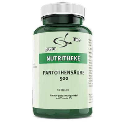 Pantothensäure 500 Kapseln 60 St