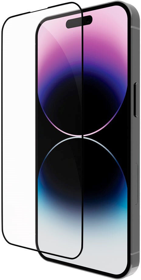 iPhone 14 Pro dbramante1928 Eco-Shield Skærmbeskyttelse m. Installationsramme - Sort Kant