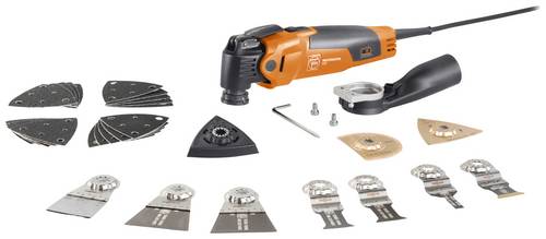 Fein Multimaster MM 500 Plus Top 72296770000 Multifunktionswerkzeug inkl. Koffer 32teilig 350W