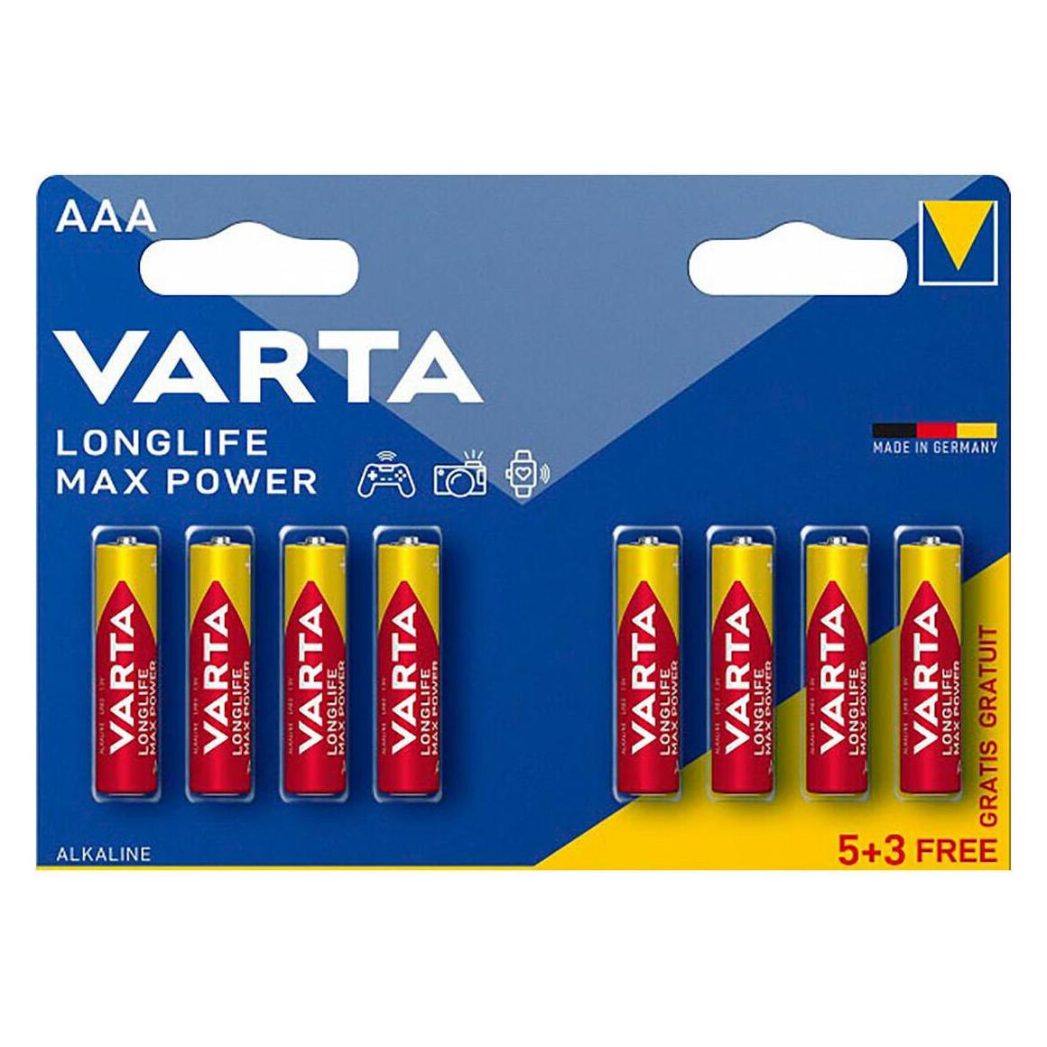 Varta Max Tech AAA (8 Stk., AAA) (04703 101 428)