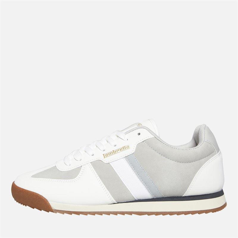 Lambretta Diego Heren Witte/Grijze Sneakers