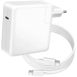 Avizar ZenBook USB-C Netzladegerät, Schnellladen, 96W - Weiss (96 W), USB Ladegerät, Weiss