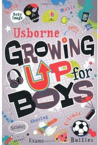 Usborne Growing Up For Boys Schools Bullies Music Sports Girls Stress