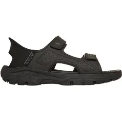 SKECHERS Herren Slipper TRESMEN-REECE, Größe 44 in Schwarz Schwarz