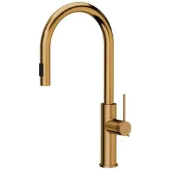 Q Company, Küchenarmatur, Küchenarmatur Quadron Jennifer Q Line Slim SteelQ stehend kupfer (84818011)