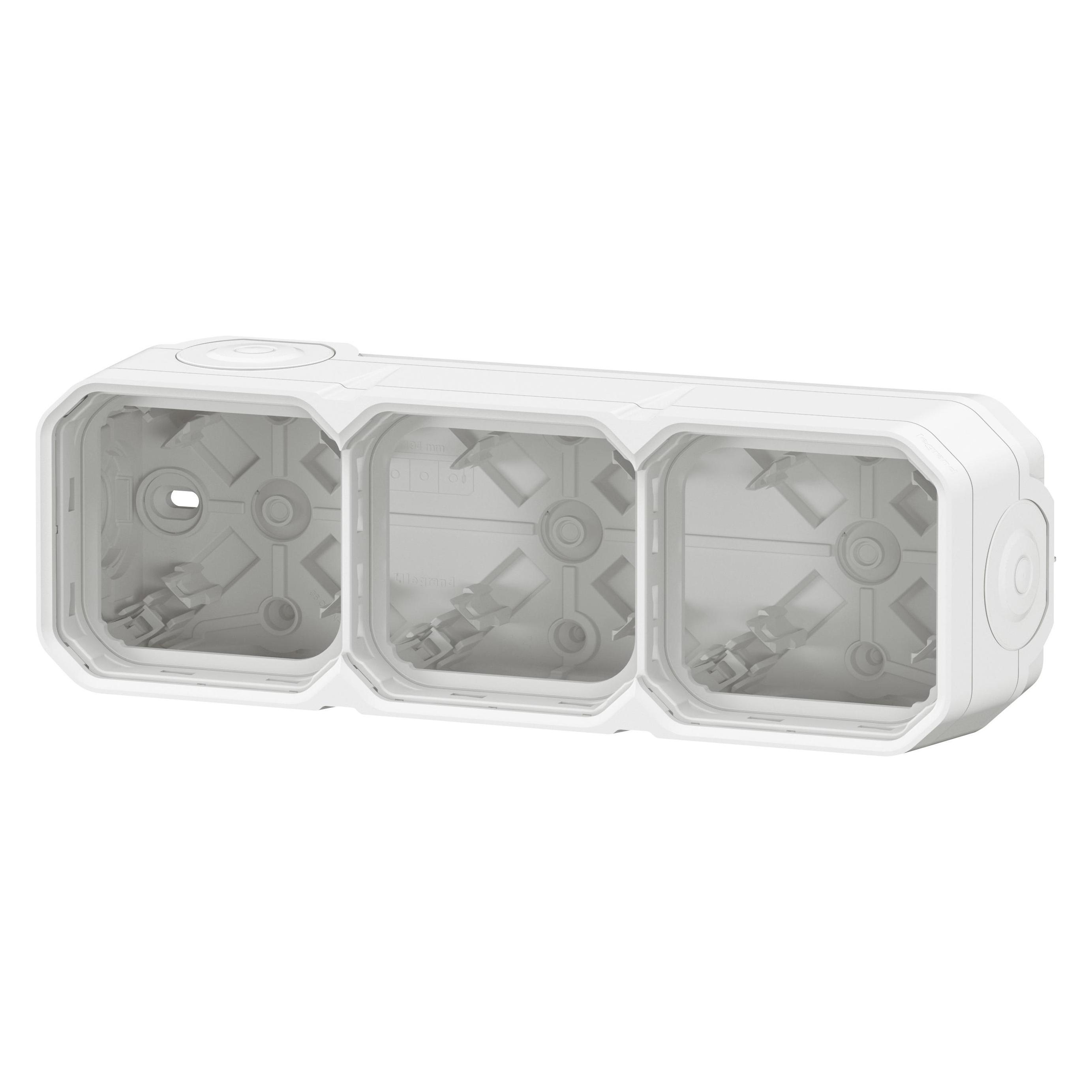 Legrand Plexo New 3-fach Gehäuse horizontal und vertikal (069688L)