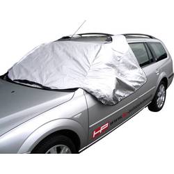 HP Autozubehör Scheibenabdeckung Front- & Seitenscheibenschutz, Diebstahlschutz (B x H) 285 cm x 97 cm Pkw, Wohnmobile, Van, SUV Silber 18243