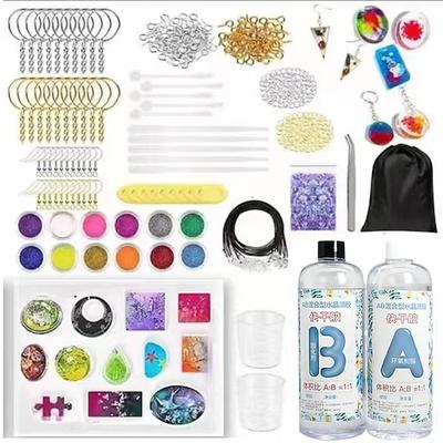 Diy Kristall Tropfform Ohrring Anhänger Halskette Schmuck Schlüsselanhänger Epoxidharz Tropfform