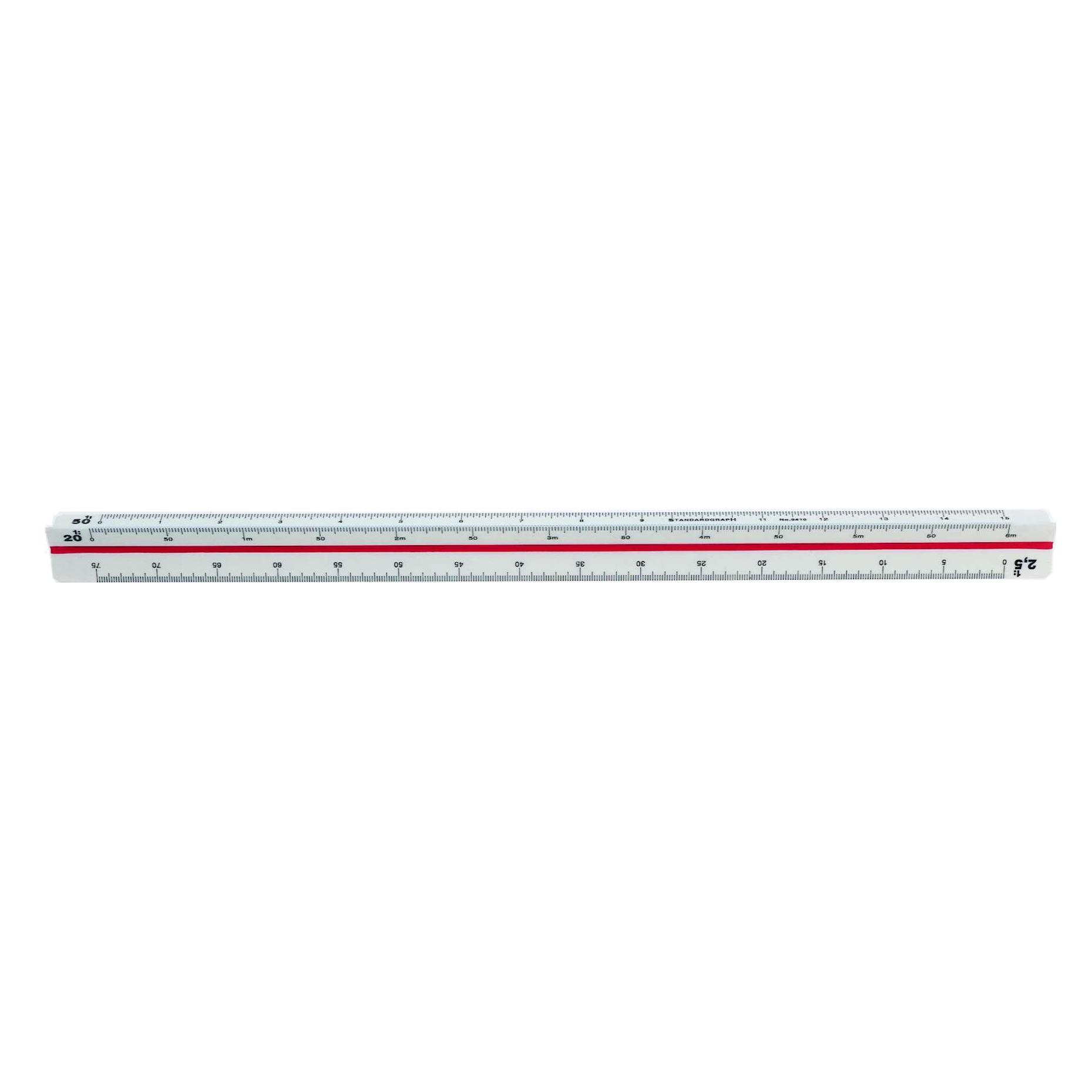 DUX Dreikant-massstab Ingenieur (30 cm, Kunststoff) (9410)