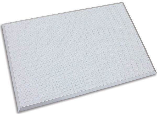 Ergomat Arbejdsmåtte Infinity Smooth 60x90cm, Sølv