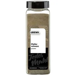 UBENA Pfeffer schwarz gemahlen 600 g schwarz