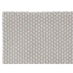 In- und Outdoormatte Uni sand grau B 72 x L 132 cm
