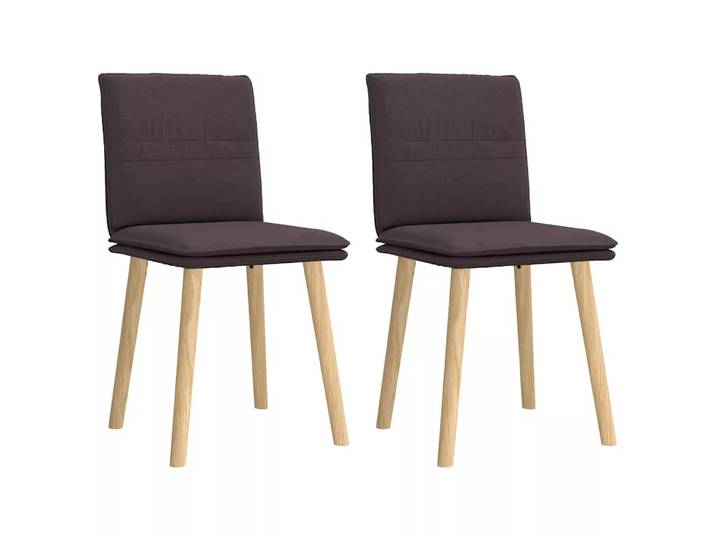 VidaXL - Esszimmerstuhl, One Size, Kühles Braun