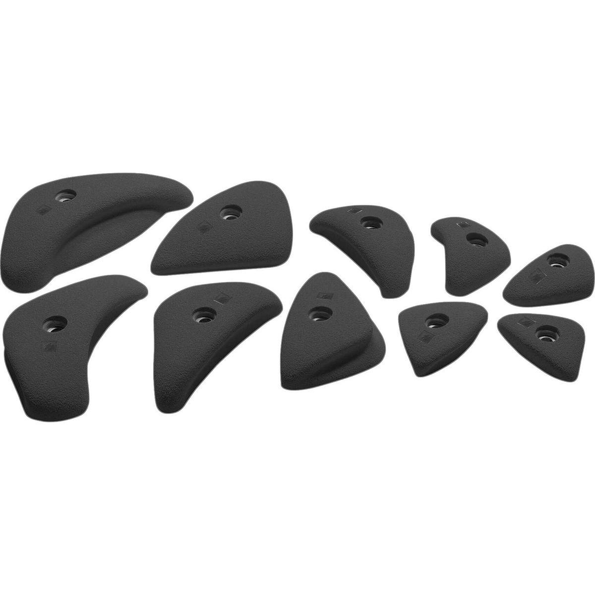 Ocun Holds SET 4 Edges black 00167