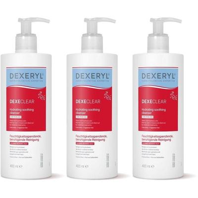Dexeryl Dexeclear Reinigung feuchtigkeitsspendend x3 3x400 ml Gel