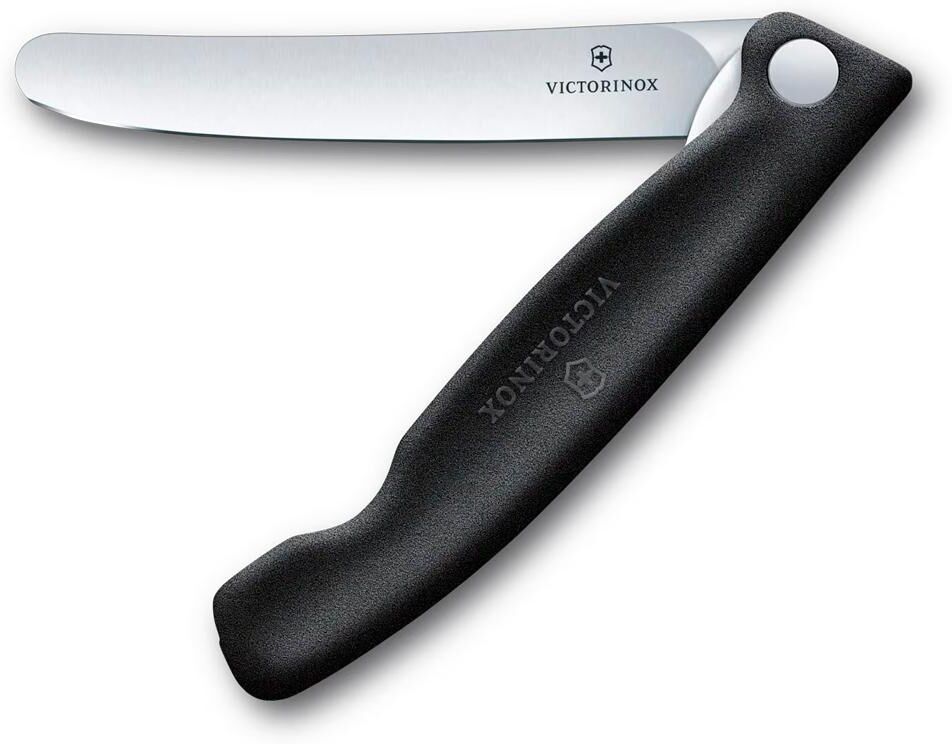 Victorinox  - Office Pliant Swissclassic 11cm lisse Noir - Couteaux