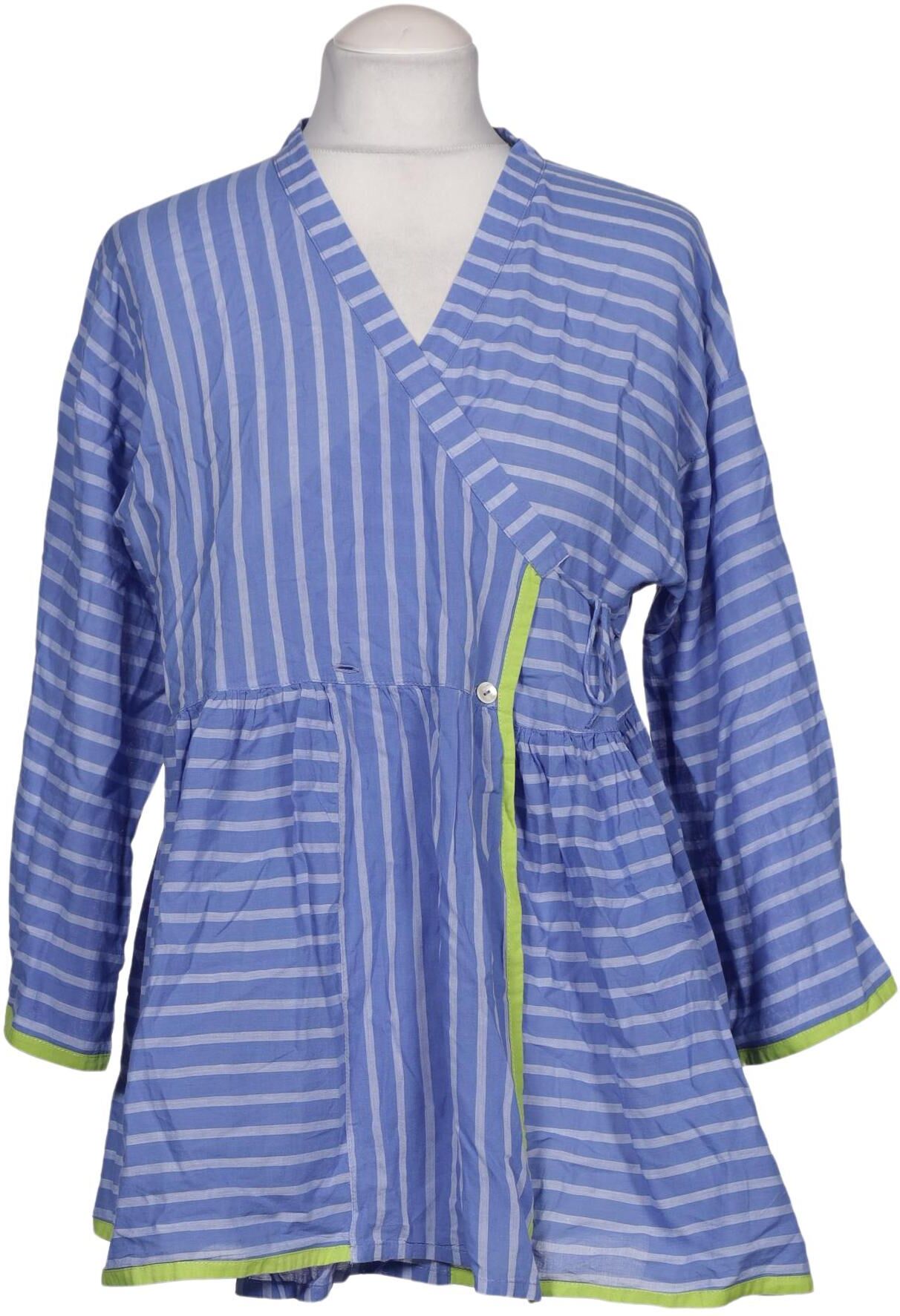 Gudrun Sjödén Damen Bluse, Neon, Gr. S, Baumwolle - Second Hand