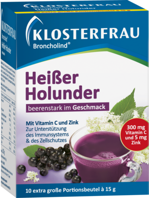 MCM KLOSTERFRAU Vertr. GmbH KLOSTERFRAU Broncholind heißer Holunder Granulat 10X15 g 11666021