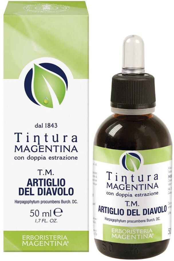 ERBORISTERIA MAGENTINA Sr Erboristeria Magentina Tintura Magentina Artiglio del Diavolo, 50 ml