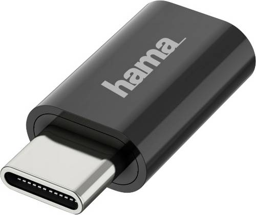 Hama USB 2.0 Adapter [1x Micro-USB-Buchse - 1x USB-C Stecker]
