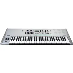 Korg Opsix SE Platinum, Synthesizer, Silber