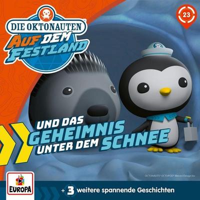 Folge 23: Die Oktonauten und das Geheimnis unter dem Schnee - Sabine Völger,Manja Condrus,Bernhard Völger, Audio, 4069828226807