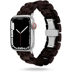 ONEFLOW Timber Strap für Apple Watch SE 2 (44mm) – Uhrenarmband im Holzdesign