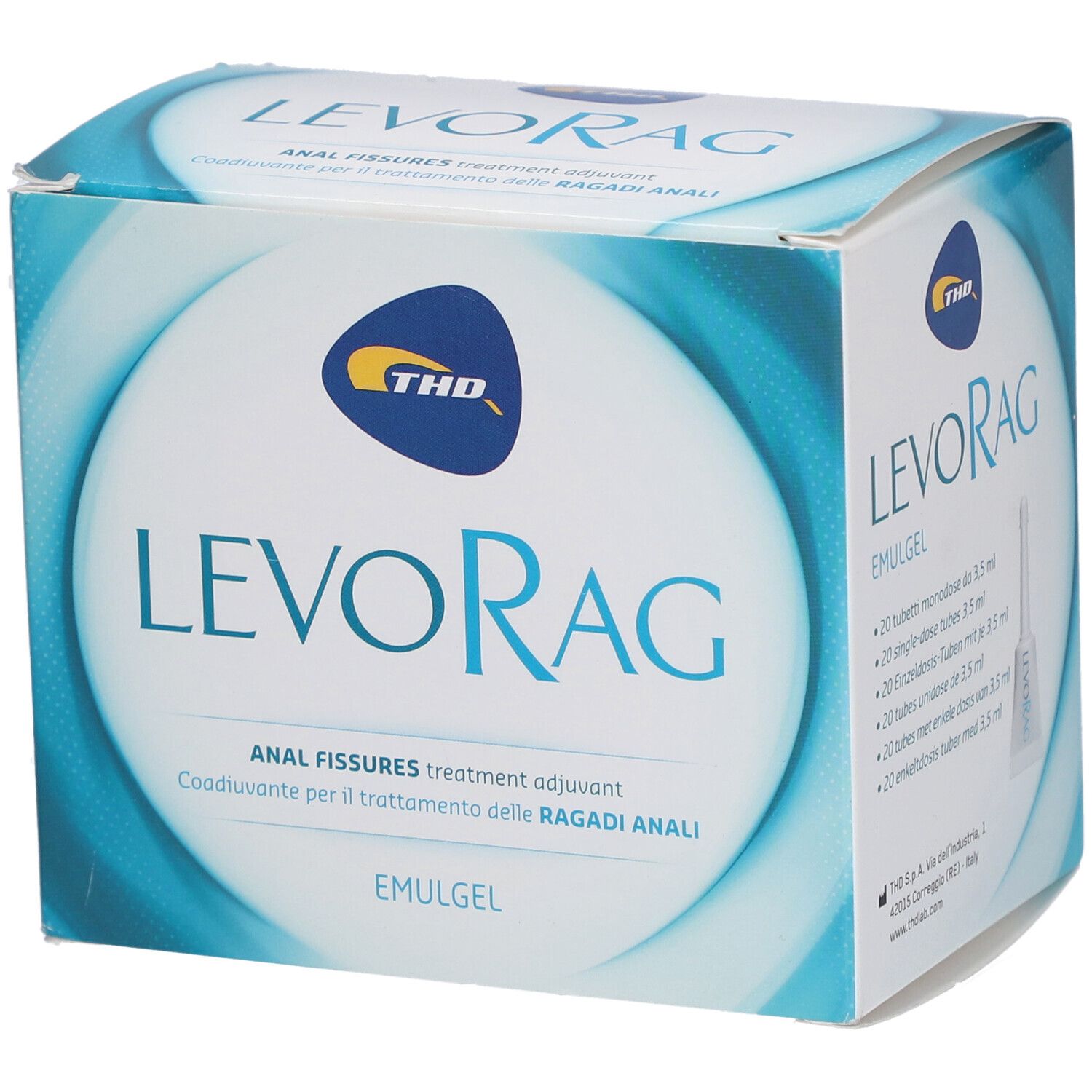 Levorag EmulGel Einzeltuben mit je 3,5 ml 20x3,5 Salbe