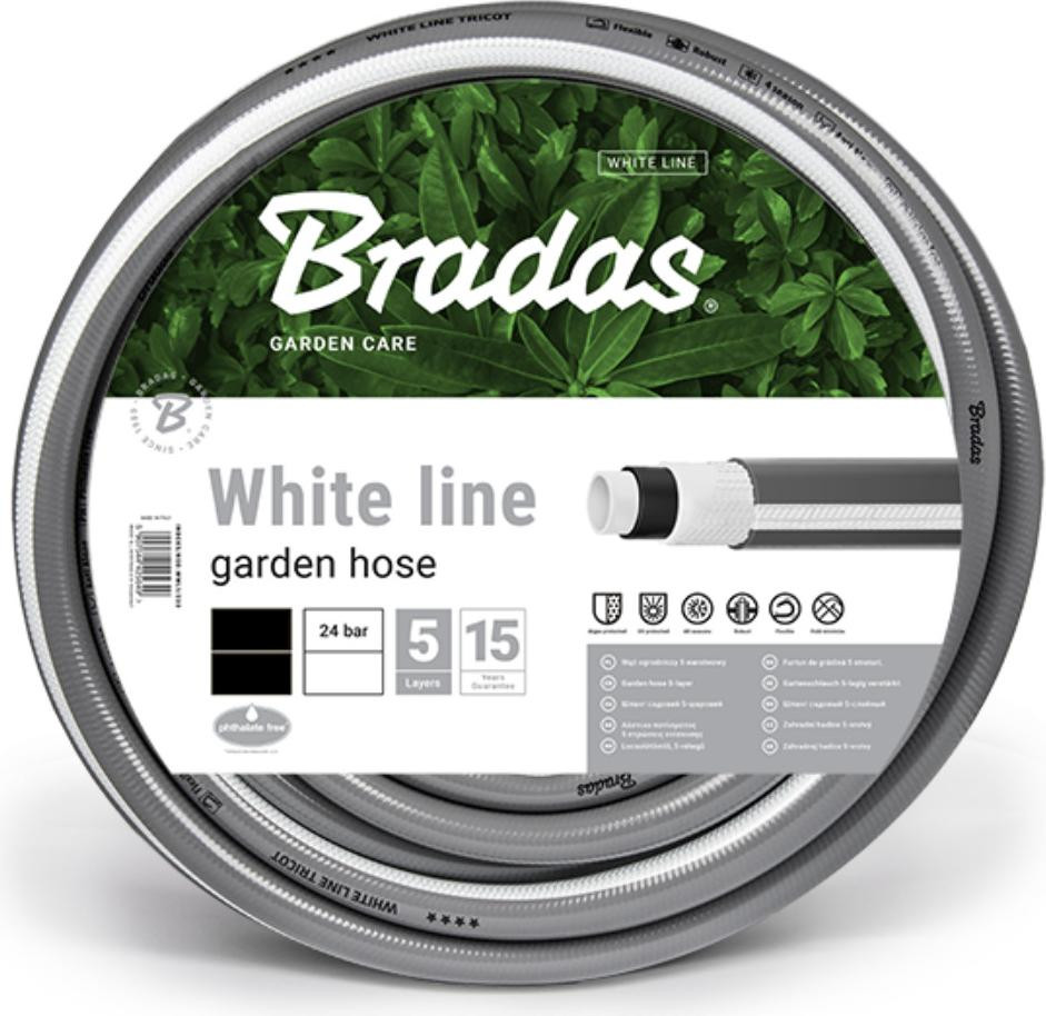 Bradas PVC Slang, 50 meter, 1,27 cm