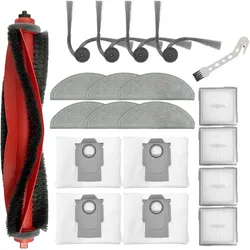 Roboparts Zubehör-Set für Roborock Q10 S5+ / Q10 X5+ / Q10 VF+, Staubsauger Roboter Zubehör
