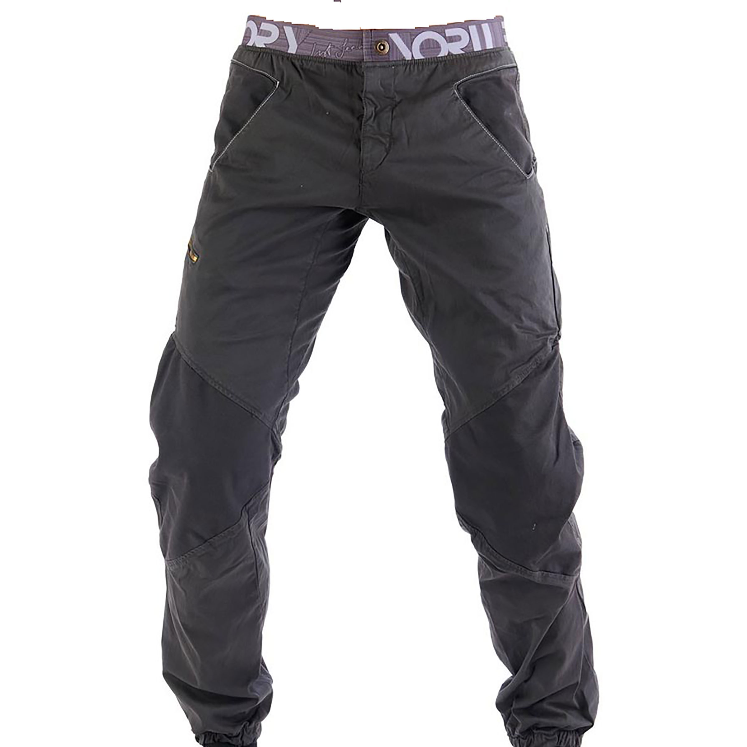 Nograd Resistant Hose Herren Kletterhose grau Größe S Bouldern | Sportklettern Widerstandsfähig