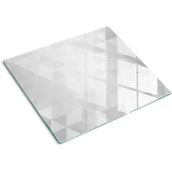 GLASPLATTE 60x52 cm Abstraktion