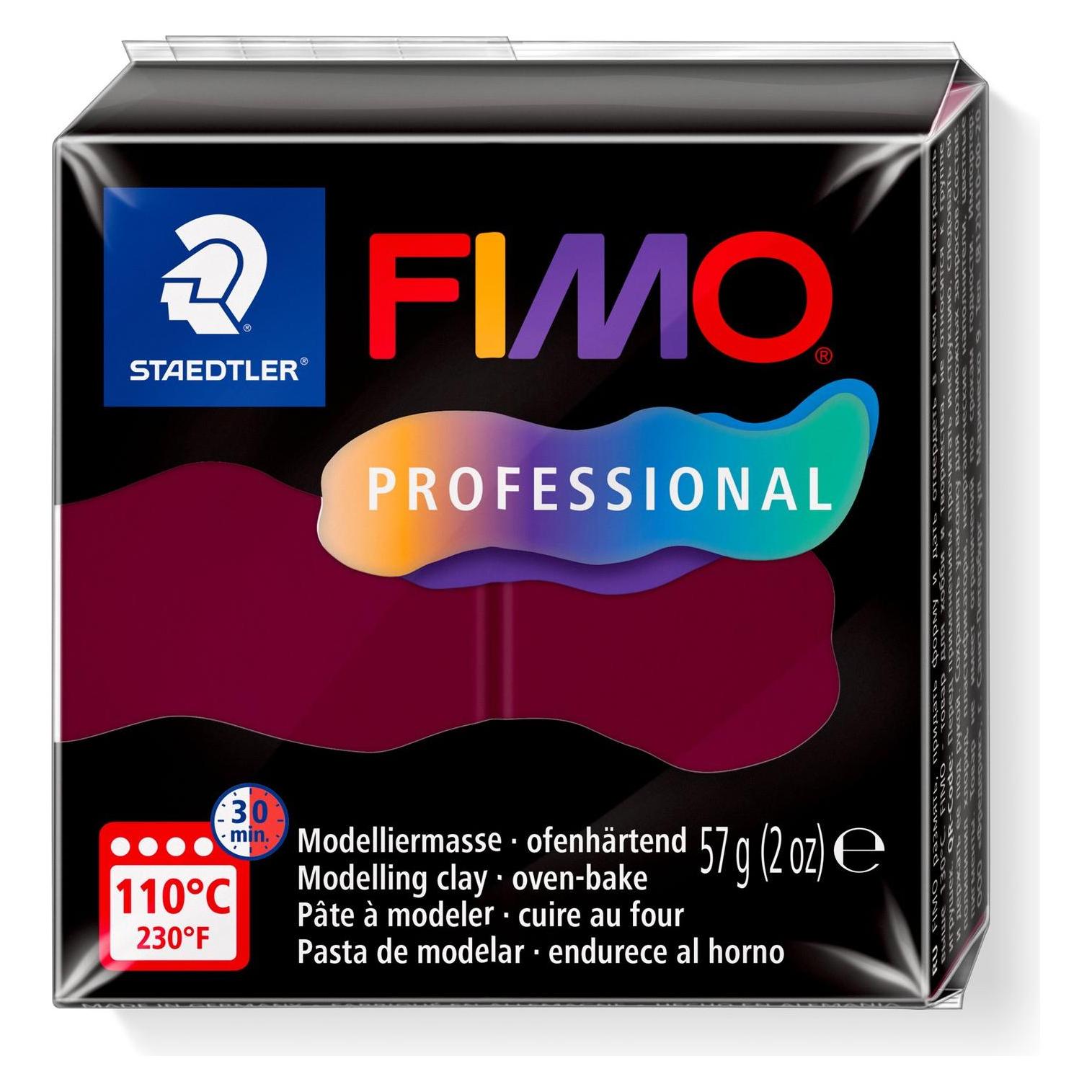 Fimo Mod.masse prof 57g bordeaux (8040-23)
