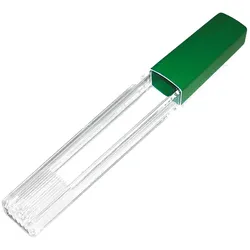 Thermometerhülle aus Hartplastik grün