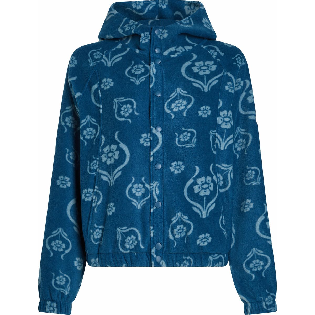 O'Neill O'riginals Superfleece Hoodie blue artdeco floral (35227) XS 1350096-35227-XS