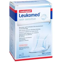 Leukomed skin sensitive steril 7,2 x 5 cm