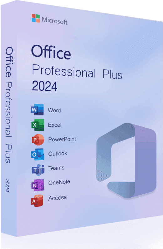 Microsoft Office 2024 Professional Plus – licenza a vita  (Windows) – Originale